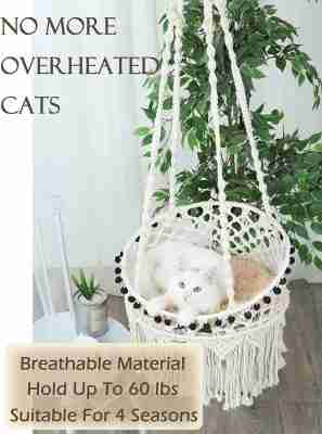 cat bed hanging basket