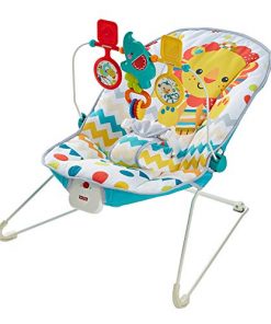 colourful baby bouncer