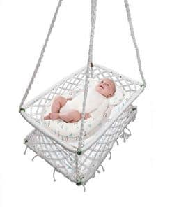 baby hanging net cradle swing jhula