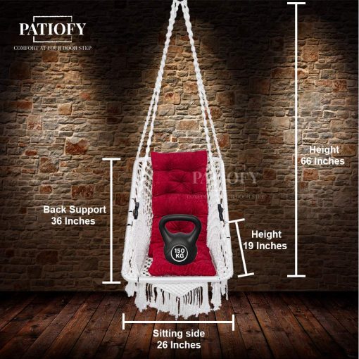 Patiofy Hanging Swing chair for home